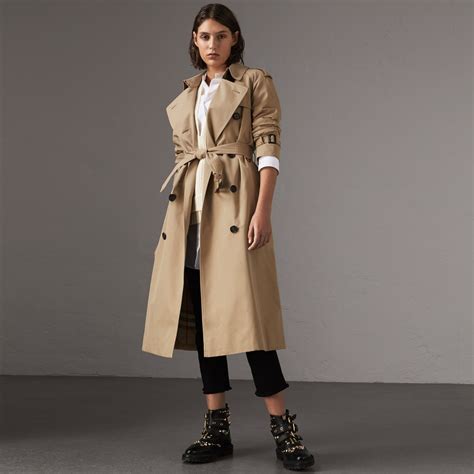 burberry westminster long heritage trench coat|longest burberry trench coat.